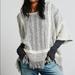 Free People Sweaters | Free People New Romantics Pullover | Color: Black/White | Size: S