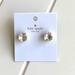 Kate Spade Jewelry | Kate Spade Cz Dazzle Gumdrop Stud Earrings | Color: Gold/White | Size: Os