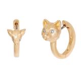 Kate Spade Jewelry | Kate Spade House Cat & Mouse Earrings | Color: Gold | Size: Os