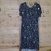 Lularoe Dresses | Lularoe Carly Dress | Color: Black/White | Size: M