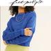 Free People Sweaters | Free People Too Good Pullover Sweater Top Blue Nwt | Color: Blue | Size: Various