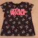 Disney Shirts & Tops | Disney Star Wars Girls T-Shirt Size M 7/8 | Color: Black/Pink | Size: Mg
