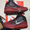 Nike Shoes | Lebron 7 Christmas Gs 7y Qs Red Black Sneakers | Color: Black/Red | Size: 7b