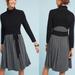 Anthropologie Dresses | Anthropologie Moth Knit Ballet Sweater Dress | Color: Black/Gray | Size: M