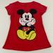 Disney Tops | Disney Mickey Mouse Shirt. P28 | Color: Red | Size: Lj