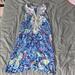 Lilly Pulitzer Dresses | Lily Pulitzer Floral Summer Dress With Pockets | Color: Blue/Pink | Size: 4