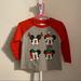 Disney Shirts & Tops | Disney Christmas Shirt 18m | Color: Gray/Red | Size: 18mb