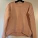 Lululemon Athletica Sweaters | Lululemon Yogi Crew Neck Sweater Baby Pink Hearts | Color: Pink | Size: 6