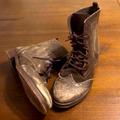 Free People Shoes | Free People Western Boots Size 7 | Color: Brown/Cream | Size: 7