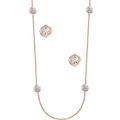 Kate Spade Jewelry | Kate Spade Lady Marmalade Station Necklace & Earrings Set | Color: Gold | Size: Os