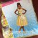 Disney Dresses | Disney Princess Tiana Costume Nwt | Color: Green/Yellow | Size: Mg