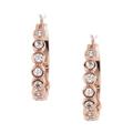 Kate Spade Jewelry | Kate Spade Full Circle Hoop Huggies Earrings | Color: Gold/Pink | Size: Os