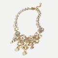 J. Crew Jewelry | Hp 4/1 J. Crew Bloom Flower Statement Necklace | Color: Gold/Tan | Size: Os