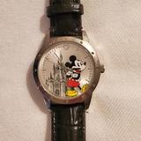 Disney Jewelry | Disney Mickey Mouse Watch | Color: Black/Silver | Size: Os