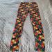 Lularoe Pants & Jumpsuits | Lularoe Wa Pants One Size Nwt | Color: Blue/Orange | Size: Os