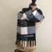 Victoria's Secret Accessories | 4/$25 Victoria’s Secret Black & White Scarf | Color: Black/White | Size: Os