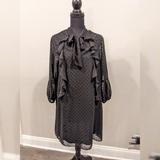 Zara Dresses | Long Sleeve Dress By Zara | Color: Black | Size: L