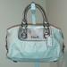 Coach Bags | Coach Ashley Purse In Cream & Silver | Color: Cream/Silver | Size: 12"L X 9"H X 4.5"D. Strap Drops 4" & 13"