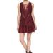 Free People Dresses | Free People Dove Lace Panel Dress In Rich Berry-8 | Color: Pink/Red | Size: 8