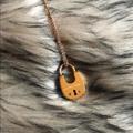 Michael Kors Jewelry | Michael Kors Padlock Necklace | Color: Gold/Pink | Size: Os
