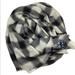 Coach Accessories | Coach New York Horse & Carriage Wool Plaid Scarf | Color: Black/White | Size: 54”X45”