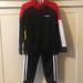 Adidas Matching Sets | New Adidas Boys 2 Piece Jogger Set | Color: Black/Red | Size: 5b