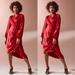 Free People Dresses | C/Meo Collective Influential Wrap Midi Dress | Color: Red | Size: S