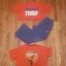 Nike Shirts & Tops | Kids Shirts Are Size M&Jogger Are Small | Color: Blue/Orange | Size: Mb