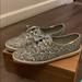 Kate Spade Shoes | Kate Spade Keds Sparkle Sneakers | Color: Silver | Size: 7.5
