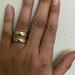 J. Crew Jewelry | Hammered Ring By J. Crew | Color: Gold | Size: 5