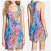 Lilly Pulitzer Dresses | Lilly Pulitzer Betty' Print Silk Tank Dress M | Color: Blue/Yellow | Size: M