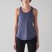 Lululemon Athletica Tops | Lululemon Long Distance Tank Sz 8 | Color: Blue/Red/Tan | Size: 8