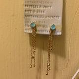 Anthropologie Jewelry | Anthropologie Earrings | Color: Gold | Size: Os