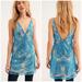 Free People Dresses | Free People Night Shimmers Mini Dress | Color: Blue | Size: 6