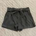 American Eagle Outfitters Shorts | American Eagle Outfitters Belted Gray Shorts | Color: Gray | Size: 6