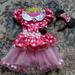 Disney Costumes | Disney Minnie Mouse Dress (Dressup) | Color: Pink/White | Size: 4 - 6x