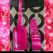 Louis Vuitton Accessories | Custom Louis Vuitton Luggage Tag And Belt Set | Color: Pink | Size: Os