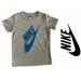 Nike Shirts & Tops | Boys Nike Tee Size 6 Gray & Blue New W/O Tag | Color: Blue/Gray | Size: 6b