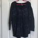 Free People Sweaters | Free People Sequin Sweater | Color: Blue | Size: L