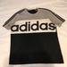 Adidas Shirts | Adidas Men's Essentials Linear T-Shirt Size L | Color: Black/White | Size: L