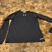 Under Armour Shirts & Tops | Black Under Armour Long Sleeve Compression Shirt | Color: Black/Gray | Size: Mb