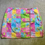 Lilly Pulitzer Skirts | Lilly Pulitzer Skort | Color: Green/Pink | Size: 10