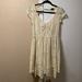 American Eagle Outfitters Dresses | Beautiful Lace Dress | Color: Cream | Size: M