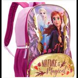 Disney Accessories | Disney Frozen2 Elsa & Anna Girls Backpack | Color: Blue/Purple | Size: Osg