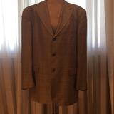 Burberry Suits & Blazers | Burberry London Elegant Men’s Check Blazer, 42 | Color: Brown/Gold | Size: 42r