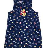 Disney Dresses | Disney Winnie The Pooh Girls Jumper Dress | Color: Blue/Yellow | Size: 24mb