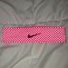 Nike Accessories | Nike Headband | Color: Pink | Size: Os