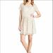 Anthropologie Dresses | Dropped Waist Minidress Anthropologie Size Large | Color: Cream/White | Size: L