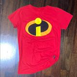 Disney Tops | Disney Incredibles Shirt Women’s Tee | Color: Red/Yellow | Size: M
