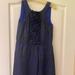 J. Crew Dresses | J. Crew Silk Party Dress | Color: Black/Blue | Size: 6